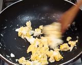 A picture of step 1 of Eggs Fried Rice.
