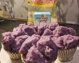 Foto langkah ke 10 dari resep Bolu kukus ubi ungu.