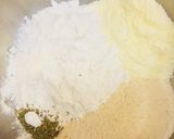 A picture of step 1 of Fruit milk powder Malpua.