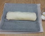 Pas rețetă Ruladă din foietaj cu ciupercuțe, șunculiță și mozzarella 3 fotografie