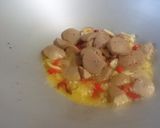 Foto langkah ke 3 dari resep Capcay Bakso Pedas.