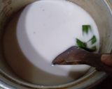 Foto langkah ke 2 dari resep Bubur Sum-sum Super Lembut aroma jahe.