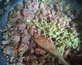 Foto del paso 5 de la receta: PASTEL DE CALABAZA CON CARNE, PIMENTÓN Y ACEITUNAS 😍✨💚✨😍✨💚✨😍✨💚✨😍🐞🌷🎉🐞🌷🐞