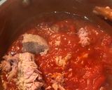 Paradicsomos, tonhalas spagetti recept fázis 4 fotója
