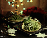 Foto del paso 14 de la receta: Tartaletas de Spaghetti al Pesto de Espinacas