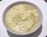 A picture of step 2 of Fish Maw Corn Soup.