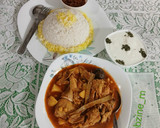 عکس مرحله 4 از دستور خورشت کنگر با مرغ