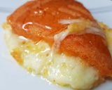 A picture of step 3 of Knafeh.
