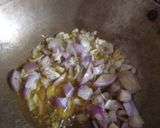 A picture of step 4 of Veg Kolhapuri.