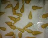 A picture of step 2 of Cone shape Cookie.