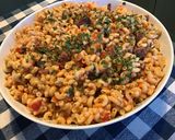 Une image de l'étape 11 de One pot pasta au caribou,tomates et oignon.