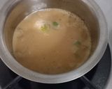 A picture of step 2 of Tulsi and Lemongrass Tea.