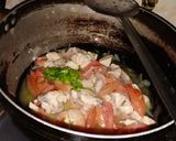 A picture of step 10 of Tikka chicken macroni.
