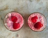 A picture of step 5 of Strawberry biscuit pudding.