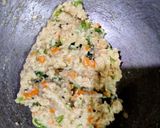 A picture of step 6 of Oats Upma.