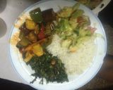 A picture of step 9 of Rice and Vegetables.
