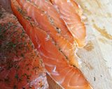 Une image de l'étape 5 de Saumon gravlax 😍 #avril.