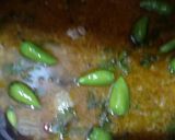 A picture of step 4 of Beef pulao.