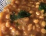 A picture of step 5 of Kado or dal chana.