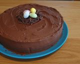A picture of step 5 of Chocolate fudge cake.