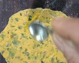 A picture of step 6 of Drumstick leaves Thepla.
