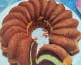 Foto langkah ke 6 dari resep Butter Chocolate Cheese Cake.