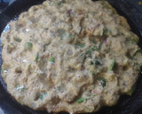 A picture of step 4 of சிறுதானிய சர்க்கரை பூசணி கீரை அடை.
