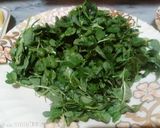 A picture of step 2 of Chanaki Achari daal.