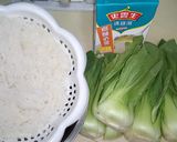 燒鵝髀湯米粉的食譜步驟1照片