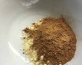 A picture of step 2 of Chocolate almond butter brownies - vegan.