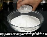 A picture of step 1 of Jim Jam Cookies.