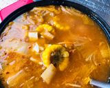 Hình bước làm 3 của món Lẩu kim chi hàn quốc