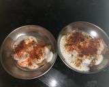A picture of step 6 of Dahi Vada.