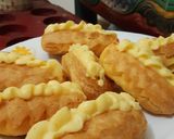 Foto langkah ke 6 dari resep Puff pastry/choux pastry/soes/eclair.