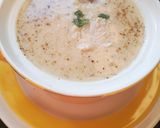 A picture of step 5 of Classic Cream of chicken soup.