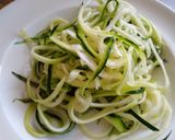 A picture of step 1 of [3-Ingredient 5-Minute Lunch] Zucchini Noodles.