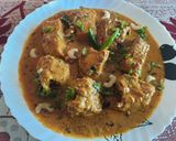 A picture of step 4 of Rui Mohini with Cashewnuts and Fried Onion.