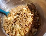 A picture of step 7 of Apple Walnut Crumble Muffins.