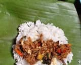 Foto langkah ke 5 dari resep Nasi Bakar tongkol kemangi.