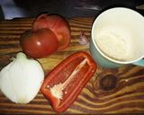 Foto del paso 1 de la receta: Guiso de arroz, barato, y saludable! (Sin carnes)