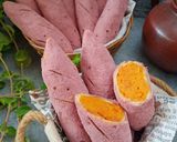 Foto langkah ke 12 dari resep Sweet Potato Mochi Bread.