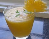 A picture of step 9 of Pine’PumpMagic | Pumpkin Pineapple Smoothie 🍍🎃.