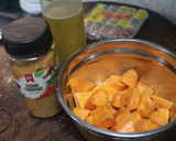 Foto del paso 1 de la receta: Boniatos con salchichas de Frankfurt