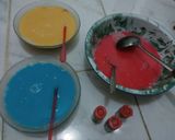Foto langkah ke 3 dari resep Es Kue / Es gabus pelangi.