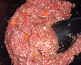 Foto del paso 4 de la receta: Mega hamburguesa a la pizza