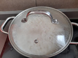 Arroz a la cubana con platanito frito
