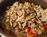Foto del paso 2 de la receta: Alambre con carne de puerco