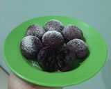 Foto langkah ke 6 dari resep Bola bola Ubi Ungu isi Gula Aren.