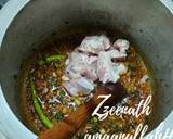 Hyderabadi Aaloo Gosht with Green Onions recipe step 2 photo