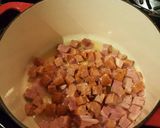 A picture of step 4 of Jambalaya.